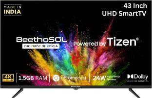 BeethoSOL 108 cm (43 inch) Ultra HD (4K) LED Smart Tizen TV