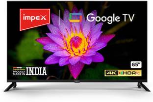 IMPEX 164 cm (65 inch) Ultra HD (4K) LED Smart Google TV with audio