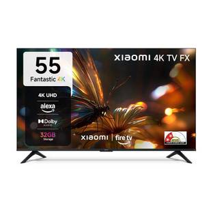 XIAOMI FX Series 138.68 cm (55 inch) Ultra HD (4K) LED Smart Fire TV with Alexa built-in | HDR 10 | 32...