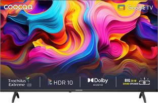 Coocaa Frameless 108 cm (43 inch) Full HD LED Smart Google TV with HDR 10 Dolby Audio and Eye care 3.0