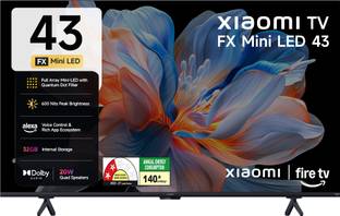 XIAOMI 108 cm (43 inch) Ultra HD (4K) Mini LED Smart Fire TV 2026 Edition