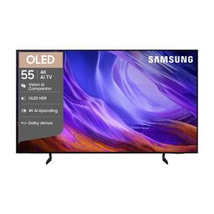 Samsung Vision AI 138 cm (55 inch) OLED Ultra HD (4K) Smart Tizen TV 2026 Edition with 4K AI Upscaling...