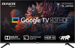 Aiwa 2024 109.22 cm (43 inch) Full HD LED Smart Google TV 2024 Edition with 1N Remot Control| |4N Scre...
