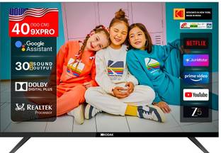 KODAK 9XPRO 100 cm (40 inch) Full HD LED Smart Android TV with Android 11 and Dolby Digital Plus
