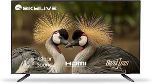 skylive 80 cm (32 inch) HD Ready LED Smart Android Based TV 2025 Edition with Bezel-Less LED Televisio...