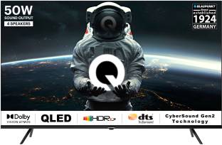 Blaupunkt Quantum Dot 108 cm (43 inch) QLED Ultra HD (4K) Smart Google TV Dolby Vision & 50W Sound Out...
