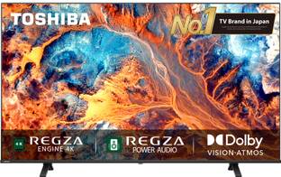 TOSHIBA 85C380RP 215 cm (85 inch) Ultra HD (4K) LED Smart VIDAA TV with with Dolby Vision Atmos, HDR 10, Filmmaker Mode