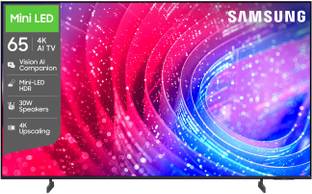 Samsung Vision AI 163 cm (65 inch) Ultra HD (4K) Mini LED Smart Tizen TV 2026 Edition with Vision AI C...