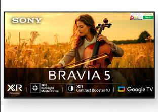 SONY BRAVIA 5 247.7 cm (98 inch) Ultra HD (4K) Mini LED Smart Google TV 2025 Edition