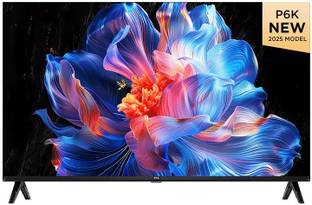 TCL 139.7 cm (55 inch) Ultra HD (4K) LED Smart Google TV 2025 Edition with QLED, HDR 10, Dolby Audio