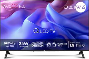 Daiwa 140 cm (55 inch) QLED Ultra HD (4K) Smart WebOS TV