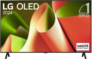 LG 139 cm (55 inch) OLED Ultra HD (4K) Smart WebOS TV with OLED55B4 AI