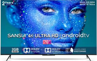 Sansui 178 cm (70 inch) Ultra HD (4K) LED Smart Android TV
