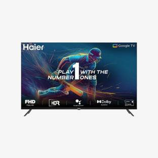 Haier A9G 109 cm (43 inch) Full HD LED Smart Google TV 2025 Edition with 4K HDR, HDR-10, MEMC, 20W SOU...