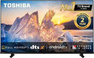 TOSHIBA 108 cm (43 inch) Full HD LED Smart Android TV 2023 Edition with DTS X (2023 Model)