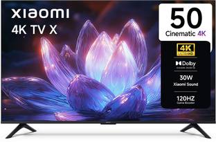 XIAOMI 125 cm (50 inch) Ultra HD (4K) LED Smart Google TV with Dolby Vision | HDR 10 | 30W Dolby Audio...