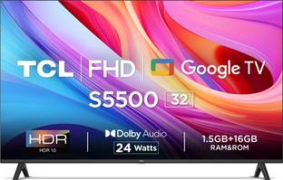 TCL 32S5500 79.97 cm (32 inch) Full HD LED Smart Google TV 2024 E