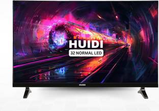 HUIDI Non Smart Tv 80 cm (32 inch) HD Ready LED TV with Bezel Less Display