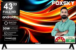 Foxsky 109 cm (43 inch) Full HD LED Smart Android TV