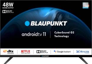 Blaupunkt CyberSound G2 Series 108 cm (43 inch) Full HD LED Smart Android TV 2023 Edition with Dolby Digital Plus & 48 W Sound Output