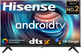 Add to Compare Hisense E4G Series 80 cm (32 inch) HD Ready LED Smart Android TV 2021 Edition with DTS Virtual X 4.2965 Ratings & 166 Reviews Operating System: Android HD Ready 1366 x 768 Pixels 1 Year Comprehensive Warranty ₹10,999 ₹24,990 55% off Free delivery by Today Hot Deal Upto ₹1,400 Off on Exchange