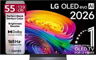 LG 139 cm (55 inch) OLED Ultra HD (4K) Smart WebOS TV 2026 Edition