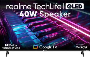 realme TechLife CineSonic Q 109 cm (43 inch) QLED Ultra HD (4K) Smart Google TV