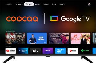 Coocaa Frameless 108 cm (43 inch) Full HD LED Smart Google TV 2022 Edition with HDR 10 Dolby Audio and...