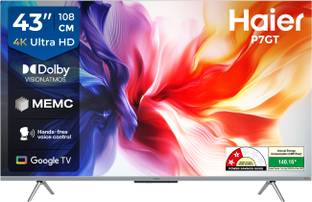 Haier 109 cm (43 inch) Ultra HD (4K) LED Smart Google TV