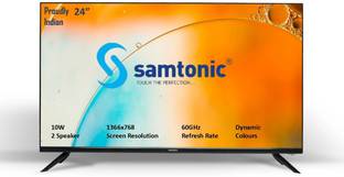Samtonic 61 cm (24 inch) HD Ready LED TV with Powerful Audio Box Speakers