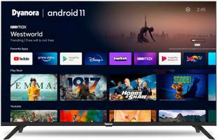 Dyanora AU Series 108 cm (43 inch) Full HD LED Smart Android TV with Certified Android 11, Dolby Audio...