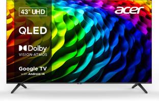 Acer V Pro Series 108 cm (43 inch) QLED Ultra HD (4K) Smart Google TV 2025 Edition