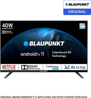 Blaupunkt CyberSound G2 Series 80 cm (32 inch) HD Ready LED Smart Android TV with Dolby Digital Plus &...