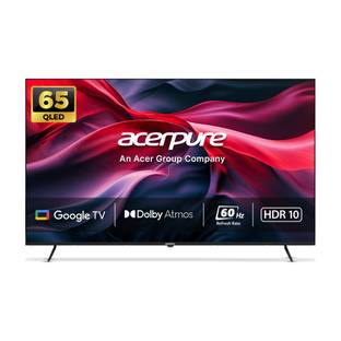 acerpure by Acer Elevate Tv 164 cm (65 inch) QLED Ultra HD (4K) Smart Google TV with Bezel-Less | Goog...