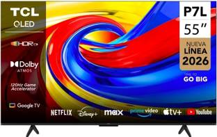 TCL Premium QLED TV 139 cm (55 inch) QLED Ultra HD (4K) Smart Google TV with ONKYO 2.0 Hi-Fi System|Sl...