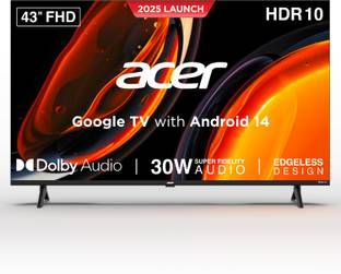 Acer Ultra I Series 108 cm (43 inch) Full HD LED Smart Google TV 2025 Edition