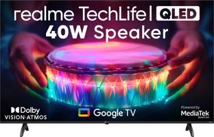 realme TechLife CineSonic Q 139 cm (55 inch) QLED Ultra HD (4K) Smart Google TV