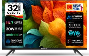 KODAK 80 cm (32 inch) HD Ready LED Smart Android TV with Android 11 and Dolby Digital Plus