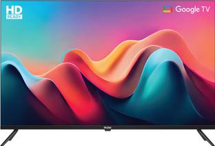 Haier 80 cm (32 inch) HD Ready LED Smart Google TV with features Gogle Assistant, streaming services, ...