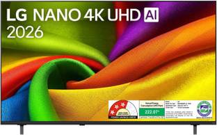 LG 164 cm (65 inch) Ultra HD (4K) NanoCell Smart WebOS TV 2026 Edition with NANO 4K AI UHD TV 65NU885B...