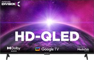 MOTOROLA 80 cm (32 inch) QLED HD Ready Smart Google TV 2025 Edition with Dolby Audio