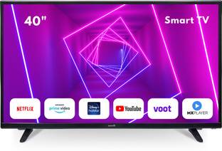 InnoQ Thunder Audio Edition 100 cm (40 inch) Full HD LED Smart Android Based TV with Mobile Cast - Super Bright Display - With Wallmount