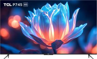 TCL 215 cm (85 inch) Ultra HD (4K) LED Smart Google TV 2023 Edition with Hands-Free Voice Control