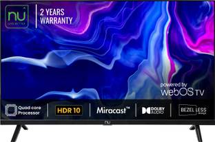 NU 80 cm (32 inch) HD Ready LED Smart WebOS TV