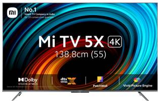 XIAOMI by Mi 5X 138.8 cm (55 inch) Ultra HD (4K) LED Smart Android TV with 4K Dolby Vision | HDR10+ |,...