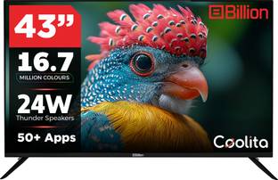 Billion 109 cm (43 inch) Full HD LED Smart Coolita TV