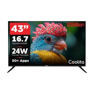 Billion 109 cm (43 inch) Full HD LED Smart Coolita TV