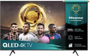 Hisense Q7N 215 cm (85 inch) QLED Ultra HD (4K) Smart VIDAA TV 2024 Edition, Dolby Vision Atmos, 61W Sound Output, Built-in Subwoofer Full Array Local Dimming