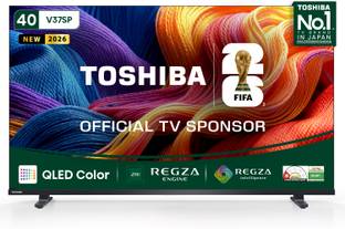 TOSHIBA 100 cm (40 inch) QLED Full HD Smart VIDAA TV 2026 Edition with QLED Color , REGZA Engine , REG...