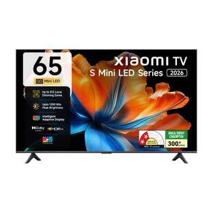 XIAOMI S Series 164.59 cm (65 inch) Ultra HD (4K) Mini LED Smart Google TV 2026 Edition with Flagship ...